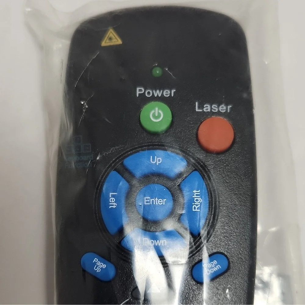 Genuine Vivitek Promethean Projector Remote Control 5041818400 w Laser Pointer